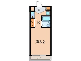 マンション三木の物件間取画像